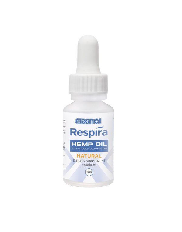 Respira Hemp Oil 300mg – Natural Flavor CBD Oil 30ml