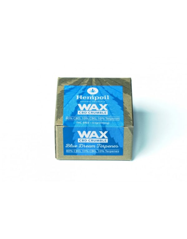 Wax CBD & CBG Crumble | Blue Dream Terpenes - 500mg