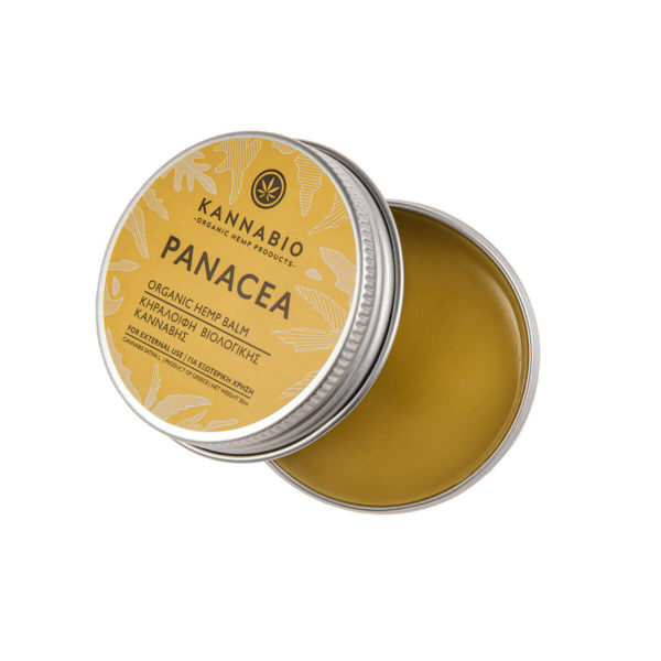 Organic hemp balm - Kannabio panacea - Package open