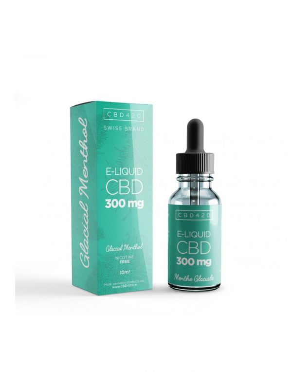 CBD Eliquid - Glacial Menthol