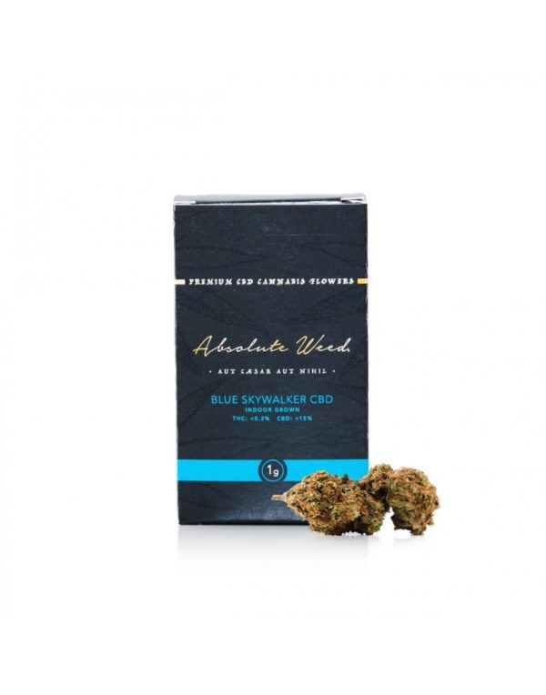 Blue Skywalker CBD Flowers - Absolut Weed 1gr