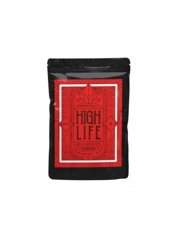 High Life - Strawberry Haze Flowers 1gr