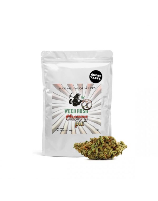 Weed Rush - Cherry pie CBD Flowers 1gr