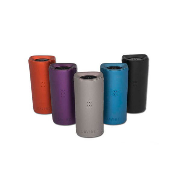 DaVinci Miqro Vaporizer color range for dry herbs, oil, wax, cbd flowers.