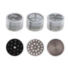 Atomic Grinder Antique Metallic 40mm with 3 levels and screen for sieving