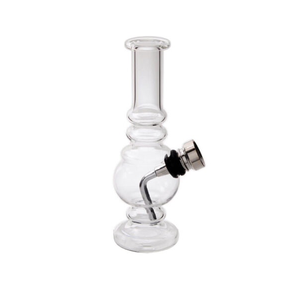 Atomic Bong de Cristal Pipa de agua 13cm patrón Α para mayoristas y minoristas