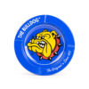 The Bulldog Amsterdam Tin Ashtray in Blue and Black.