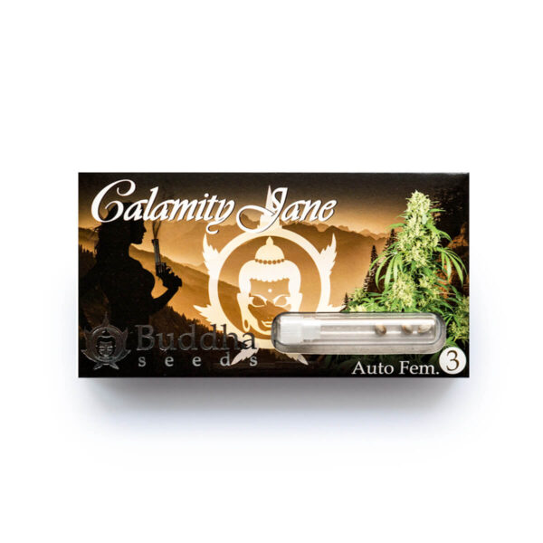 Buddha Seeds | Autoflowering Cannabis Seeds – Calamity Jane Auto – 3pcs - packaging photo