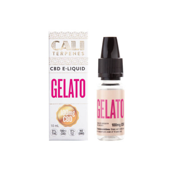 E-Liquid CBD (100mg) | Gelato - 10ml - product photo