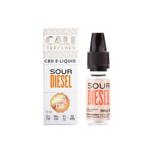 E-Liquid CBD (100mg) | Sour Diesel - 10ml - product photo