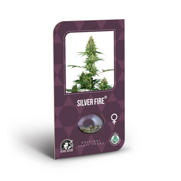 Sensi Seeds | Feminized Seeds - Silver Fire inner package new 2021