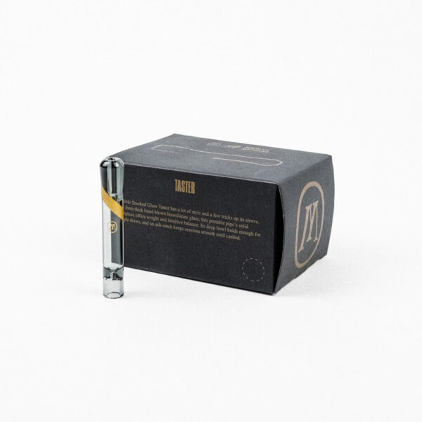 Marley Smoked Glass Taster Eco packaging from the official Bob Marley Brand.