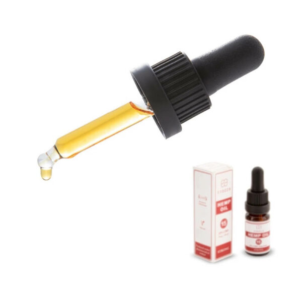 Endoca CBD Oil 15% Hemp Oil Drops 1500mg Cannabidiol (Strong) - 10ml with dropper. CBD Greece.