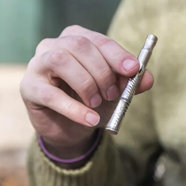 Dynavap VapCap M - 2021 on hand for CBD Cannabis vaping.