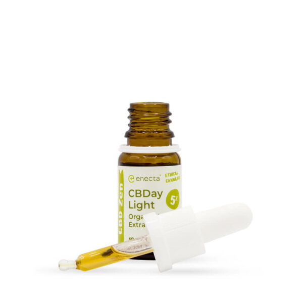 CBDay Light 5% Full spectrum CBD hemp oil from enecta. Low price Greece and Cyprus. Express delivery Europe.