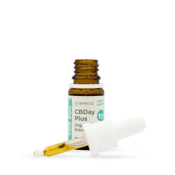 CBDay classic 10% Full spectrum CBD hemp oil from enecta. Low price Greece and Cyprus. Express delivery Europe.