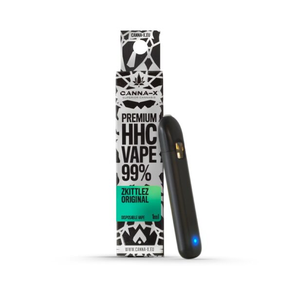 Disposable electronic cigarette Vape with HHC by Canna-X 1ml. Wholesale and Retail Greece, Cyprus, Europe