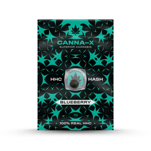 HHC Charas Super Hash Extract Blueberry with 75% Hexahydrocannabinol content for a super high! Spain