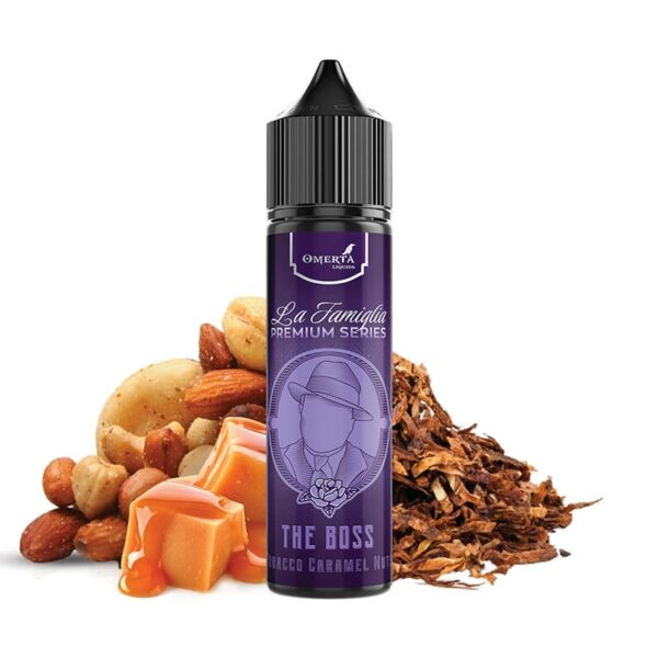 E-liquid electronic cigarette by Omerta La Famiglia! Awarded flavor shots for vaping.