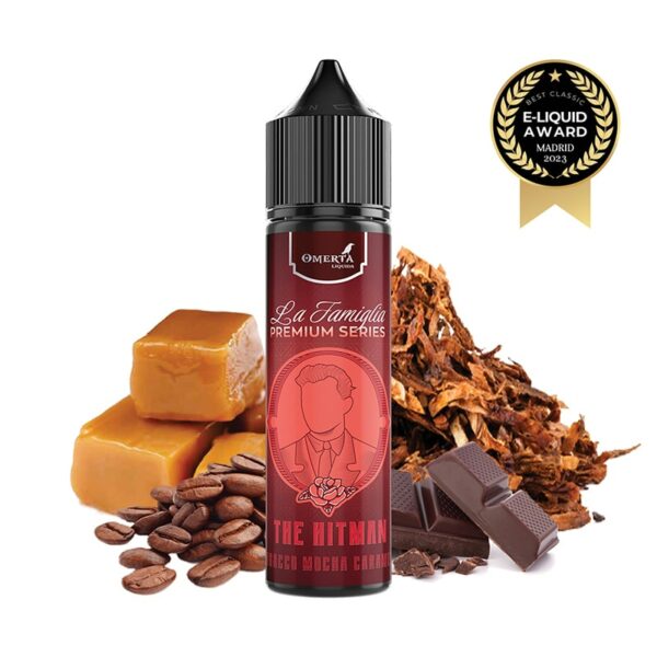 E-liquid electronic cigarette by Omerta La Famiglia! Awarded flavor shots for vaping.