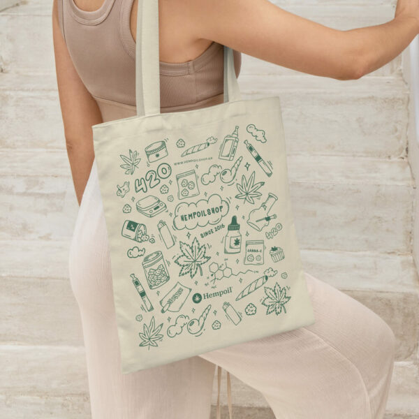 Hempoil Tote Bag Cannabis Hemp