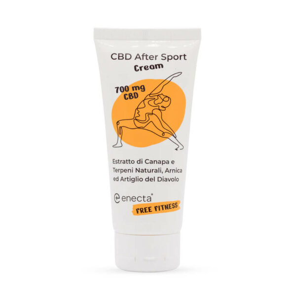 Enecta CBD After Sport Cream (Crema Después del Deporte)  700mg para una rápida recuperación del dolor muscular.