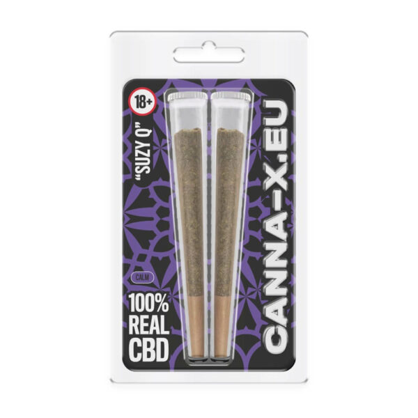 Pre-rolled cigarette with CBD cannabidiol ready to use from Canna-X. Wholesale & Retail.