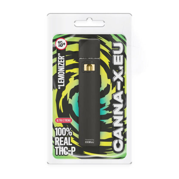 THCP Vape (Disposable) with 91% THCP, by Canna-X in many flavors and 1ml size for endless enjoyment. Top quality electronic cigarette H3CBN at the best price in Greece and Europe. Exclusively at Hempoil®