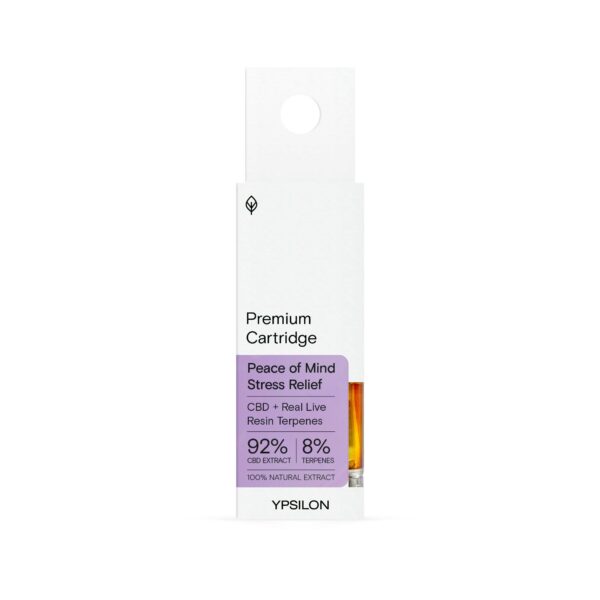 Ypsilon Cartucho de Terpenos vivos y CBD Bubba Kush – 1ml