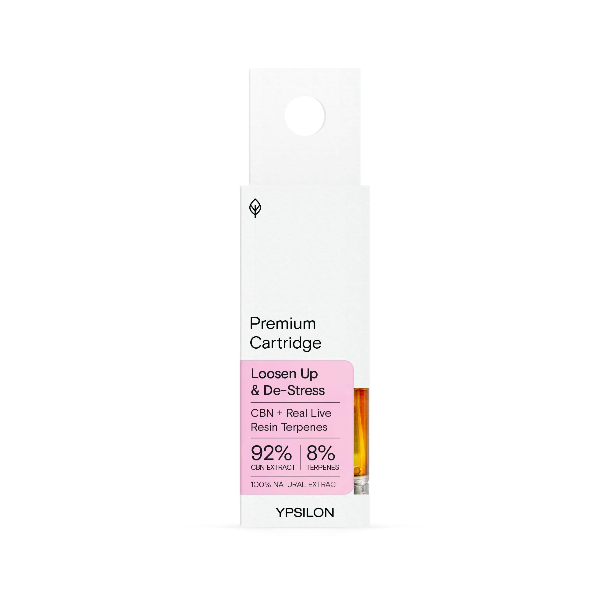 Ypsilon Cartucho de Terpenos Vivos y CBN Sour Chem – 1ml
