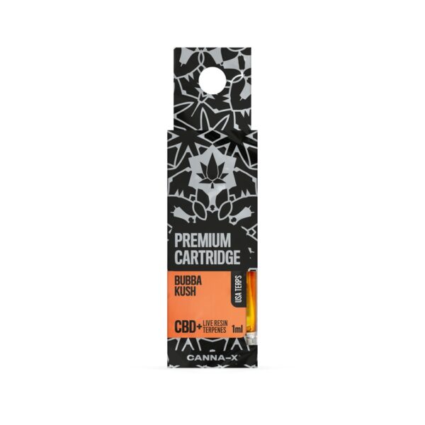 Canna-X Live Terpenes & CBD Cartucho Bubba Kush - 1ml