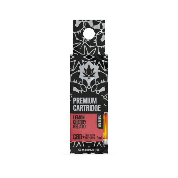 Canna-X Live Terpenes & CBD Cartucho Lemon Cherry Gelato - 1ml
