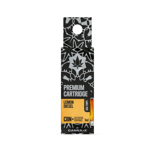 Canna-X Live Terpenes & CBN Cartucho Lemon Diesel - 1ml