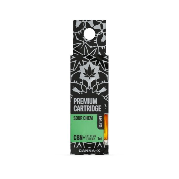 Canna-X Live Terpenes & CBN Cartucho Sour Chem - 1ml