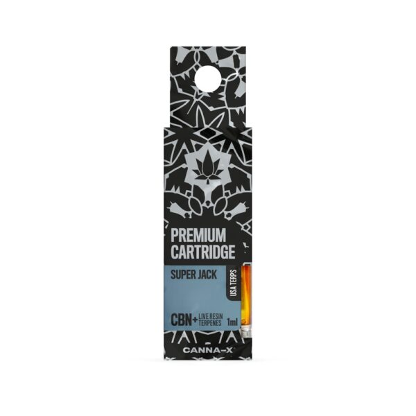 Canna-X Live Terpenes & CBN Cartucho Super Jack - 1ml