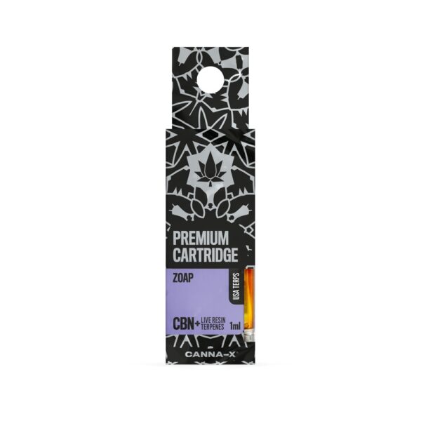 Canna-X Live Terpenes & CBN Cartucho Zoap - 1ml