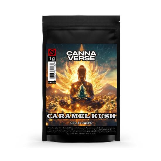 Cannaverse Cannabis Flowers Caramel Kush 20% CBD 1 & 5gr