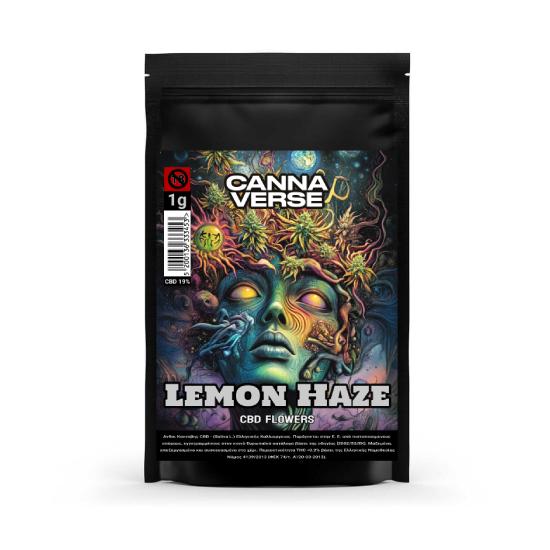 Cannaverse Cannabis Flowers Lemon Haze 19% CBD 1 & 5gr