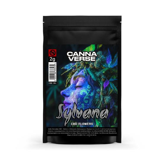 Cannaverse Cannabis Flowers Sylvana 18% CBD 2 & 10gr