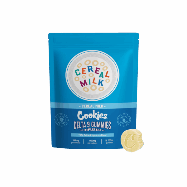 Cookies Delta 9 Gummies Cereal Milk - 10 uds