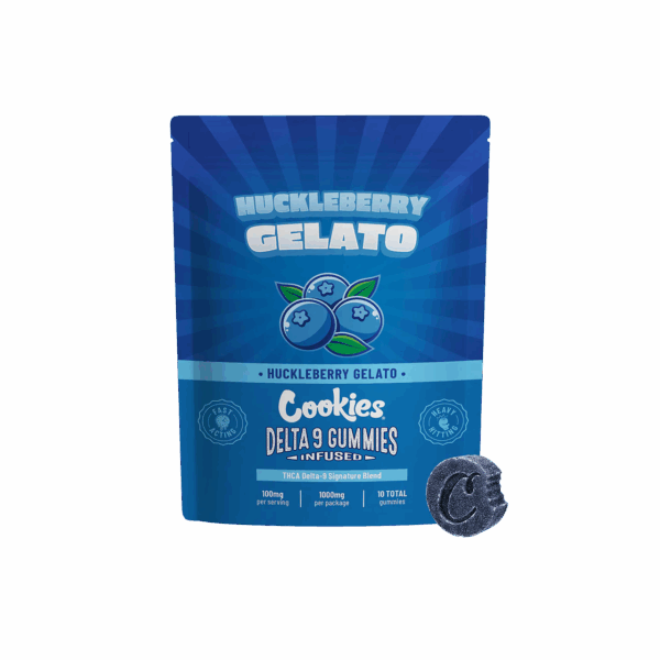 Cookies Delta 9 Gummies Huckleberry Gelato - 10 uds