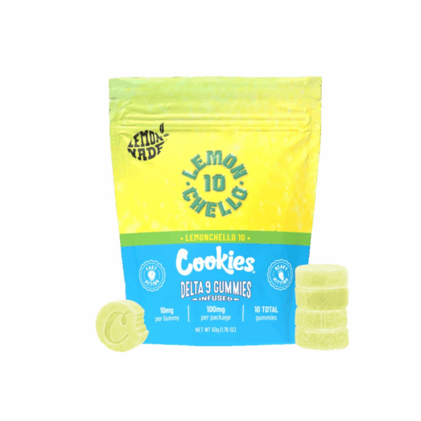 Cookies Delta 9 Gummies Lemonchello - 10 uds