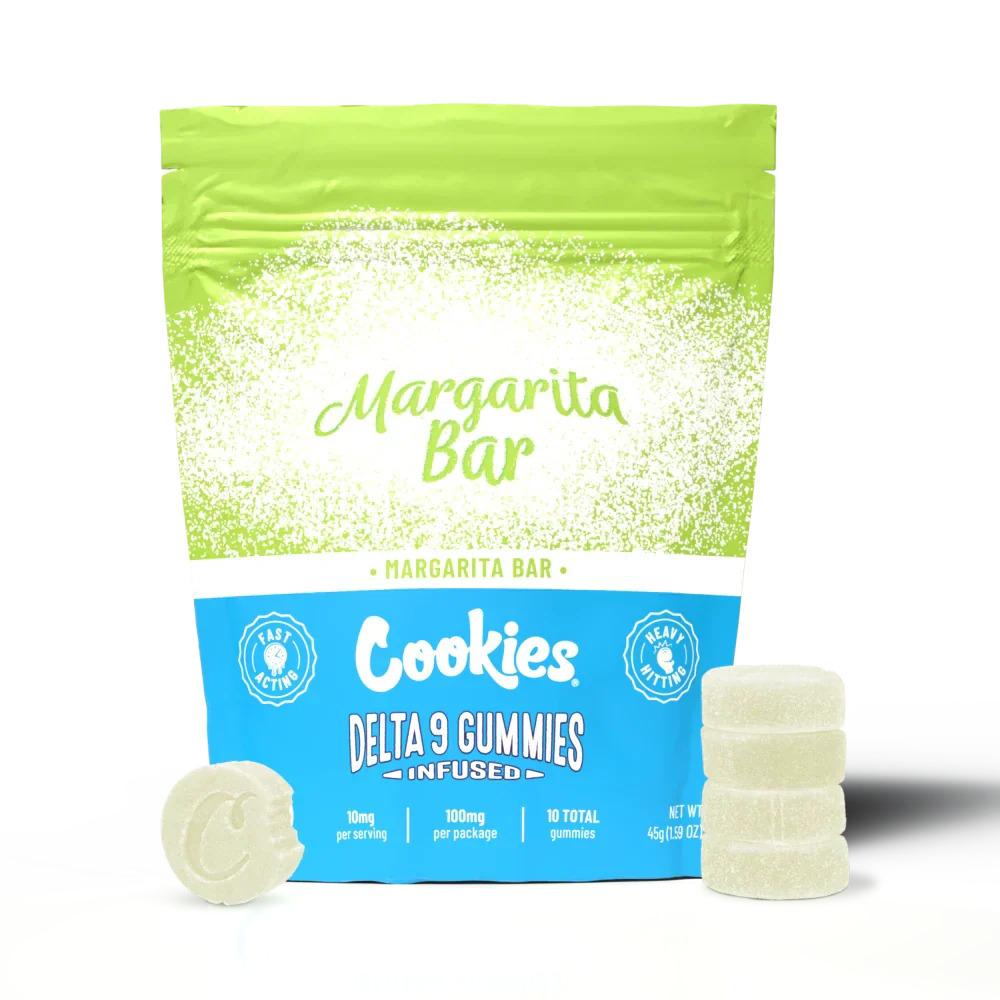 Cookies Delta 9 Gummies Margarita Bar - 10 uds 1 Cookies Delta 9 Gummies Margarita Bar - 10 uds