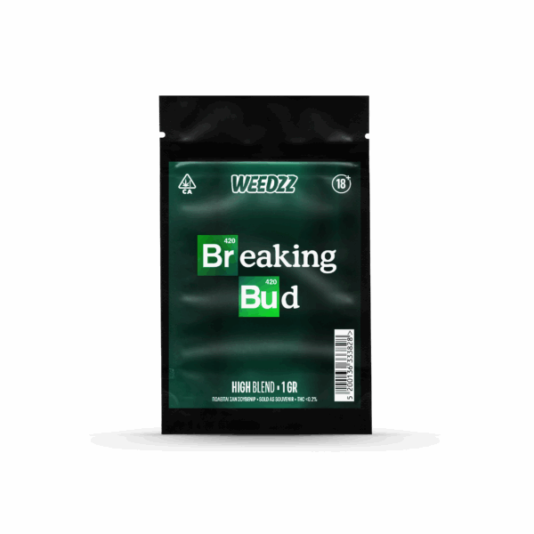 Weedzz High Blend Cannabis Flowers Breaking Bud - 1g & 3g & 5g