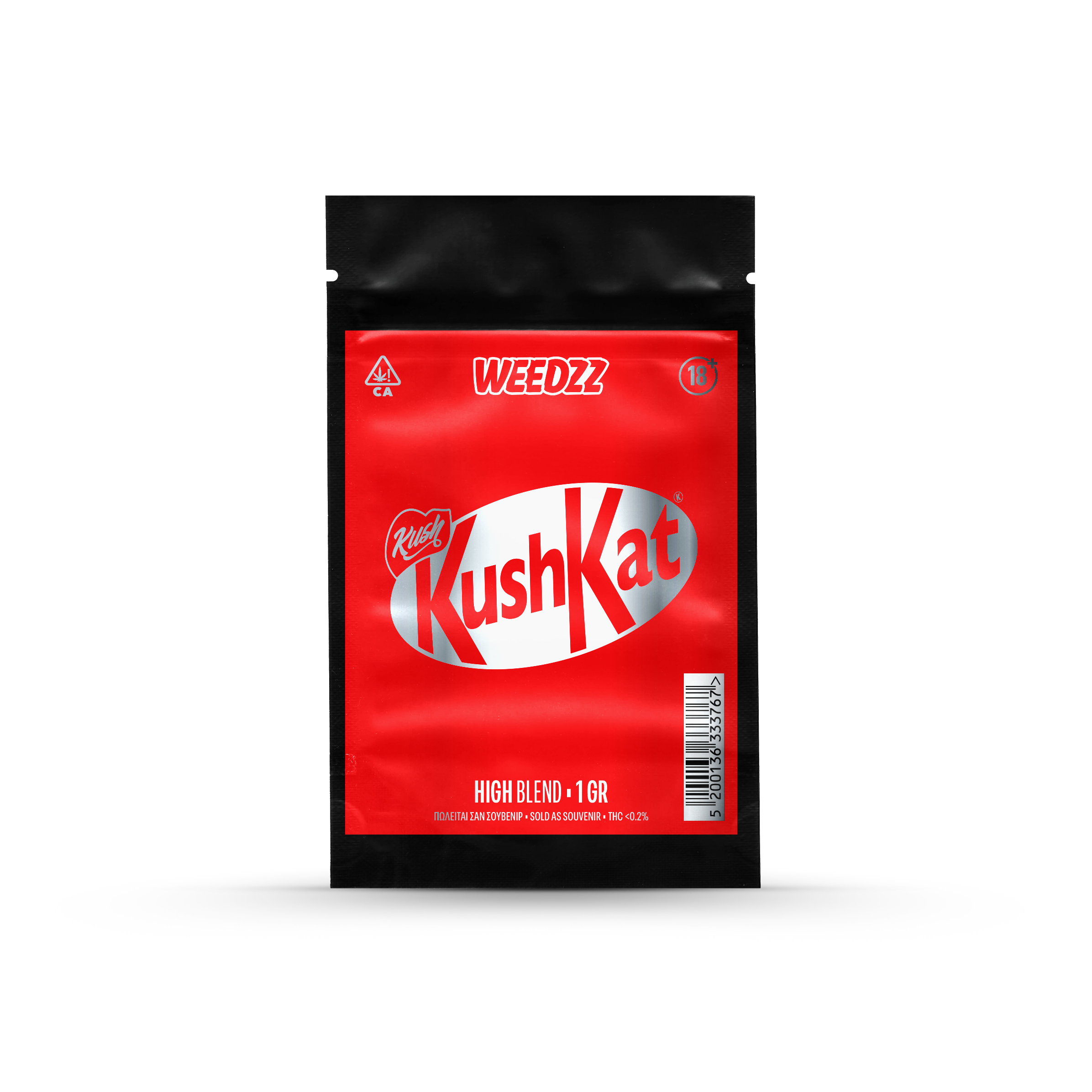 Weedzz High Blend Cannabis Flowers Kush Kat - 1g & 3g & 5g 1 Weedzz High Blend Cannabis Flowers Kush Kat - 1g & 3g & 5g