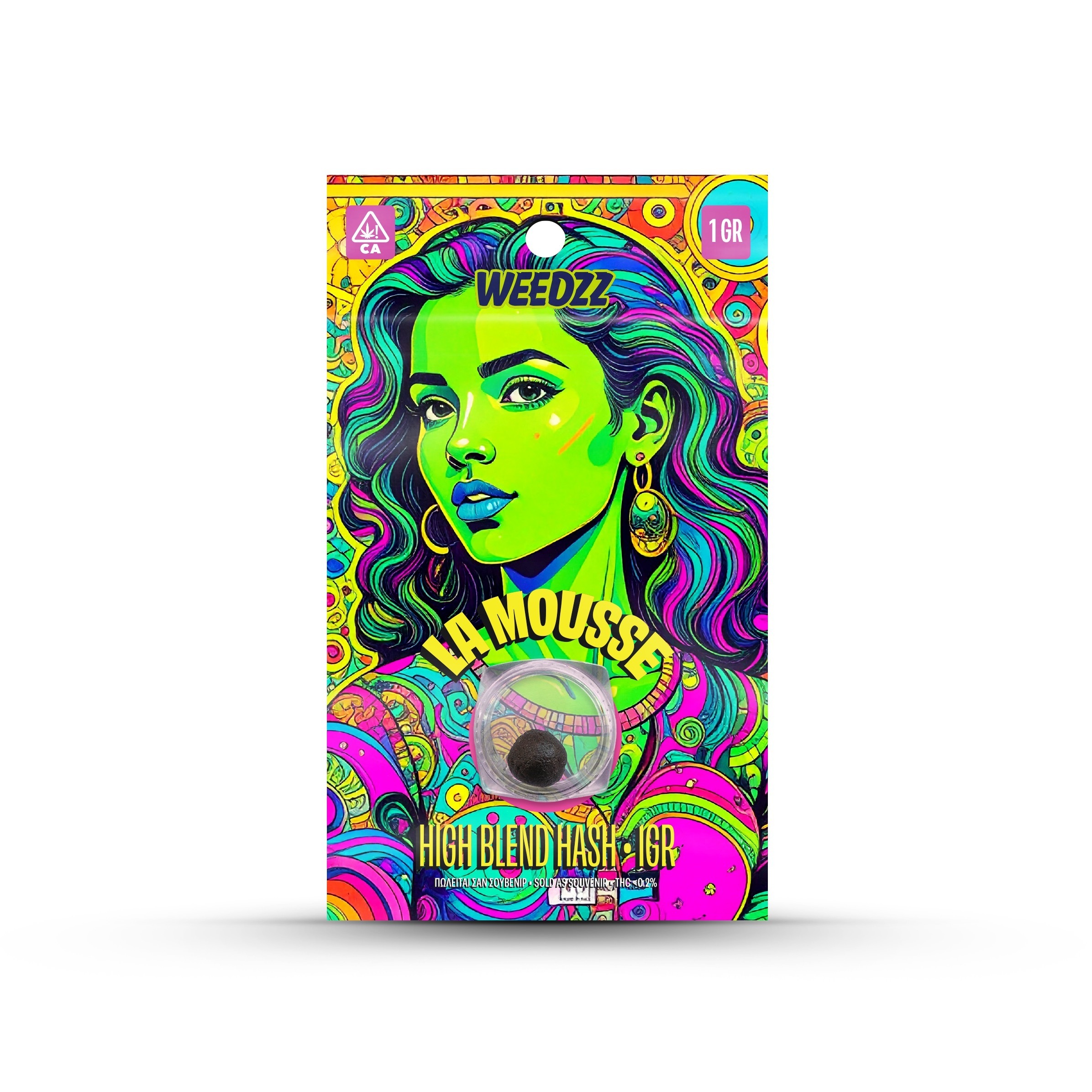 Weedzz High Blend Hash La Mousse - 1g 1 Weedzz High Blend Hash La Mousse - 1g